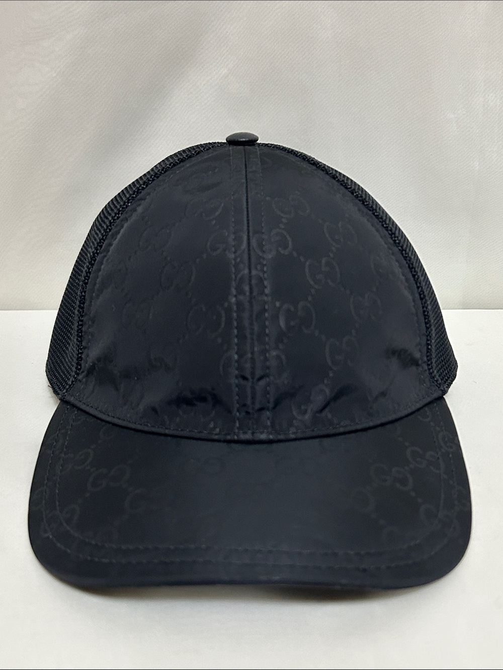 Gucci GG Nylon Mesh Baseball Cap